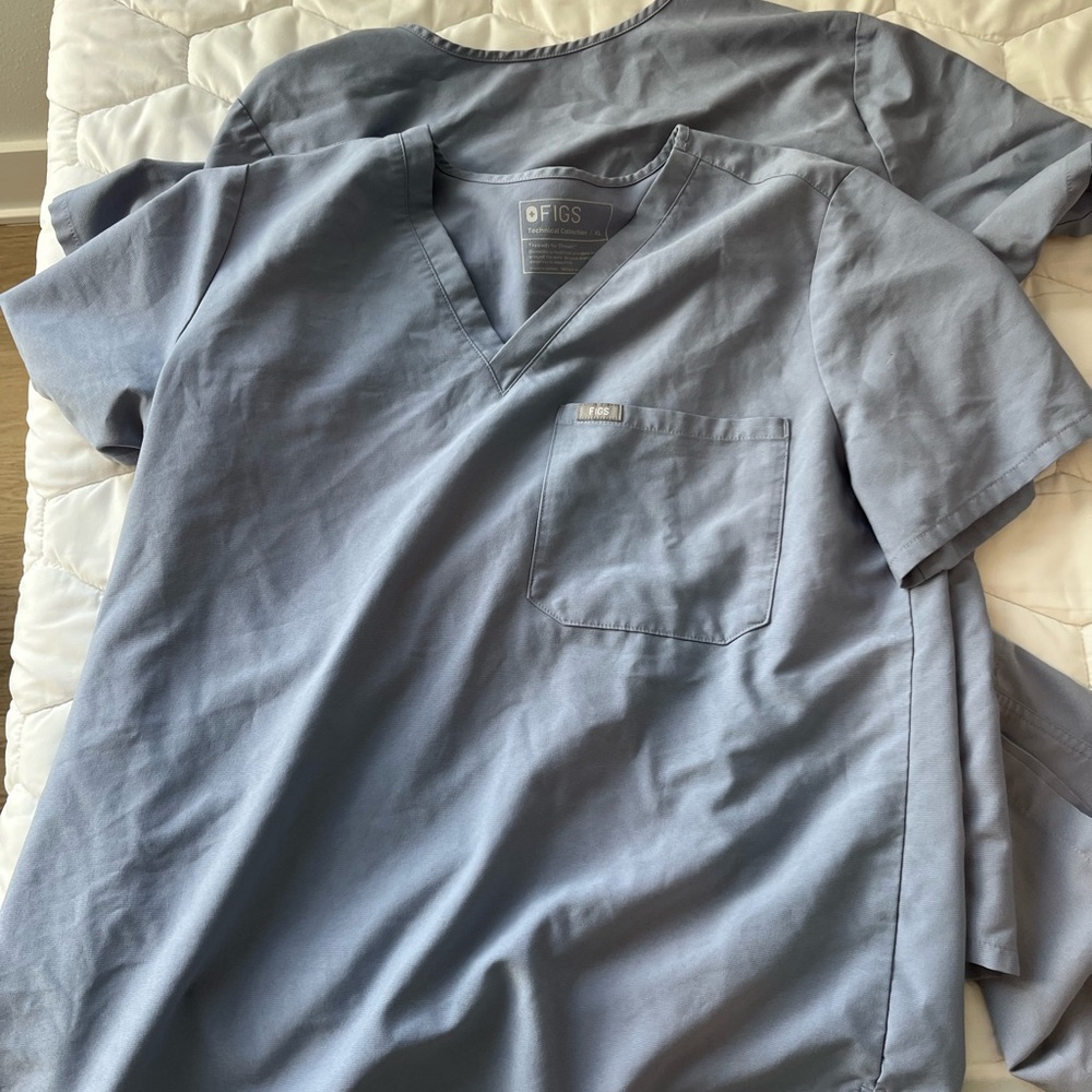 Figs Technical Collection in Soft Blue - Picture 8 of 9